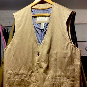 Orvis vest creme size xl mens shell vintage